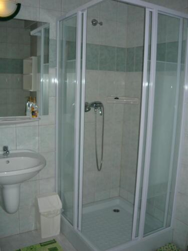 Labdarózsa családi szoba - zuhanykabin